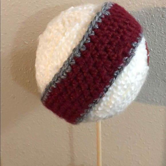 Brand New Burgundy/Gray Ear Warmer - Picture 4 of 4